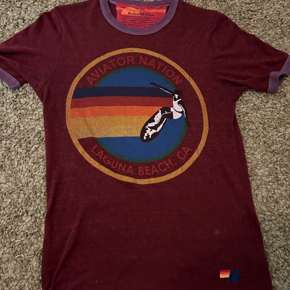 Aviator nation shirt! Great condition